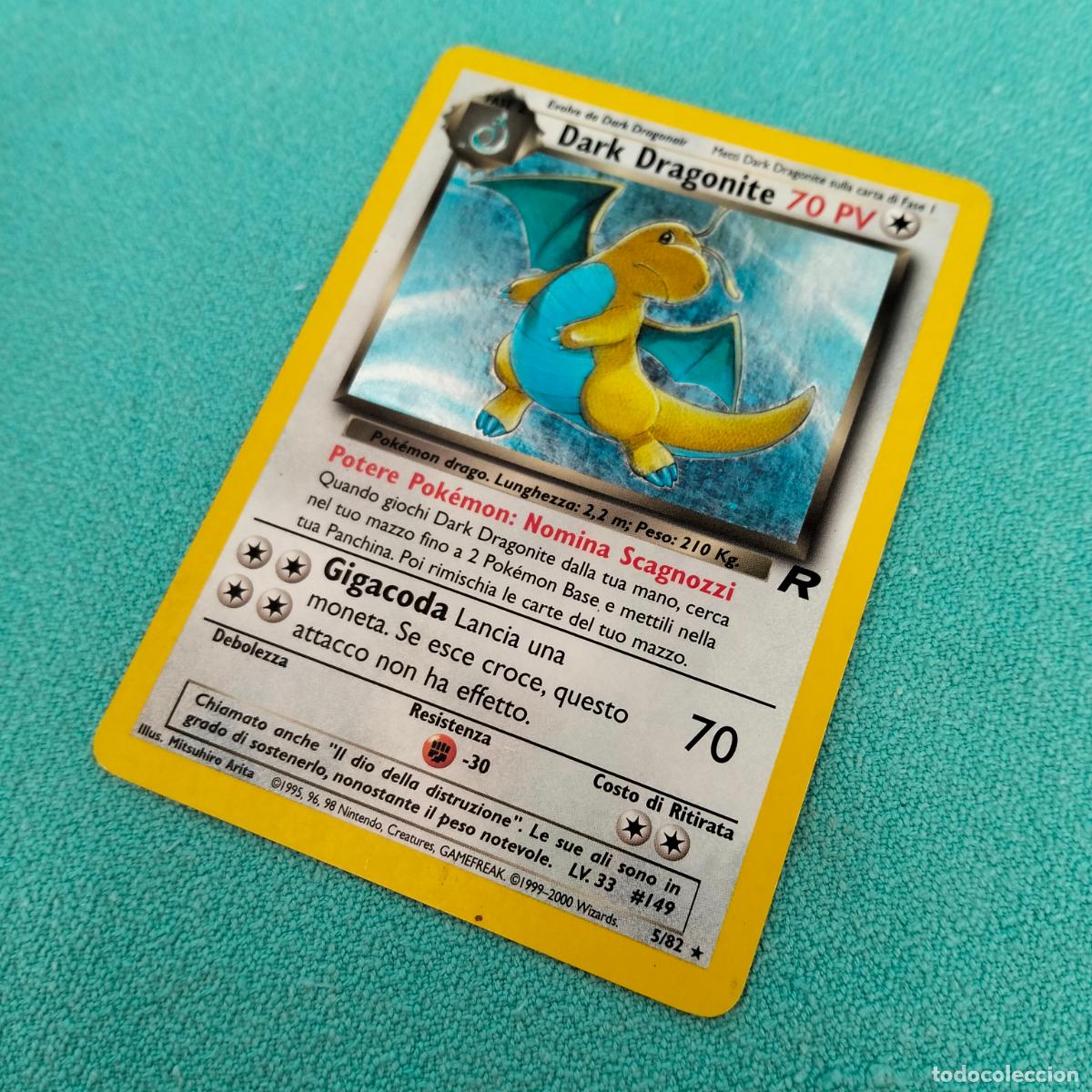 dark dragonite 5/82 1999-2000 carta pokmon ita - Buy Antique trading cards on todocoleccion dark dragonite 5/82 1999-2000 carta pokmon ita - Buy Antique trading cards on todocoleccion