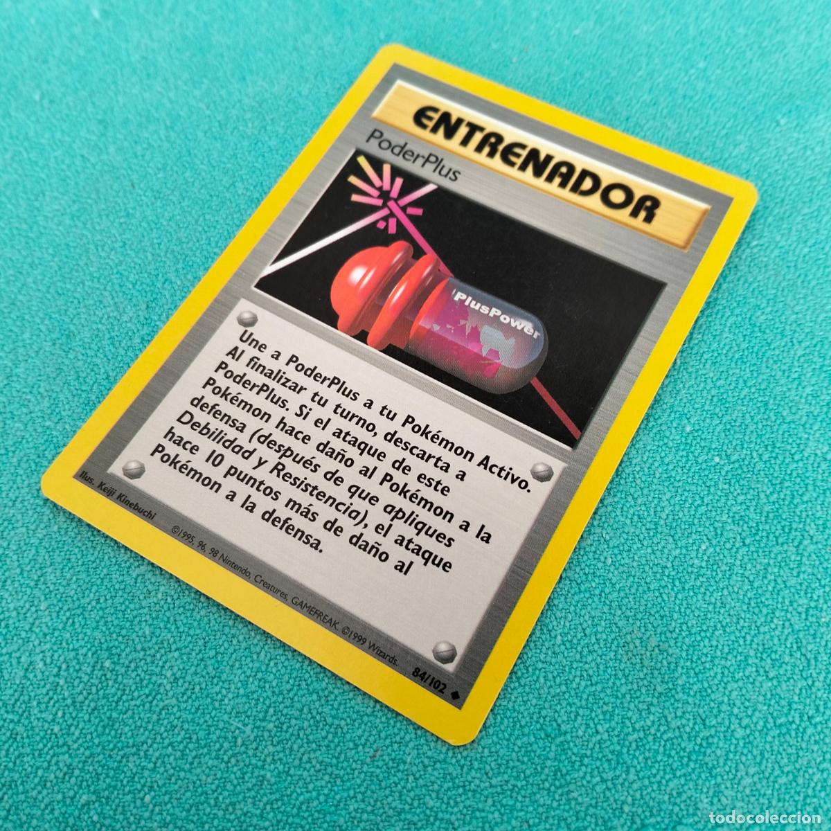 Trading cards: PoderPlus 84/102 base set edition 1999 Pok&eacute;mon espa&ntilde;ol - Foto 2