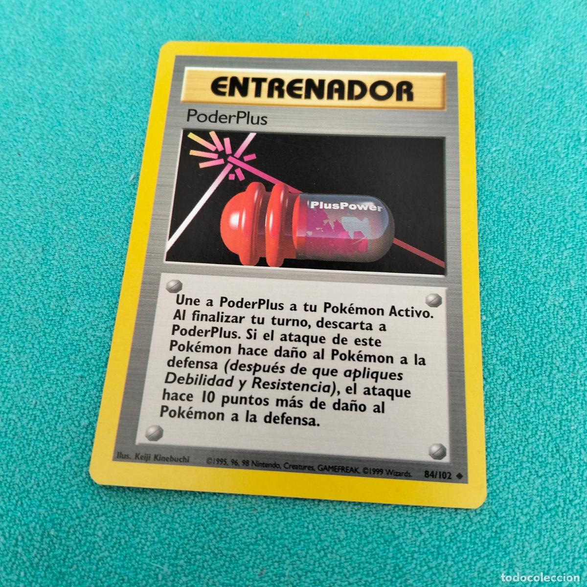 Trading cards: PoderPlus 84/102 base set edition 1999 Pok&eacute;mon espa&ntilde;ol - Foto 1