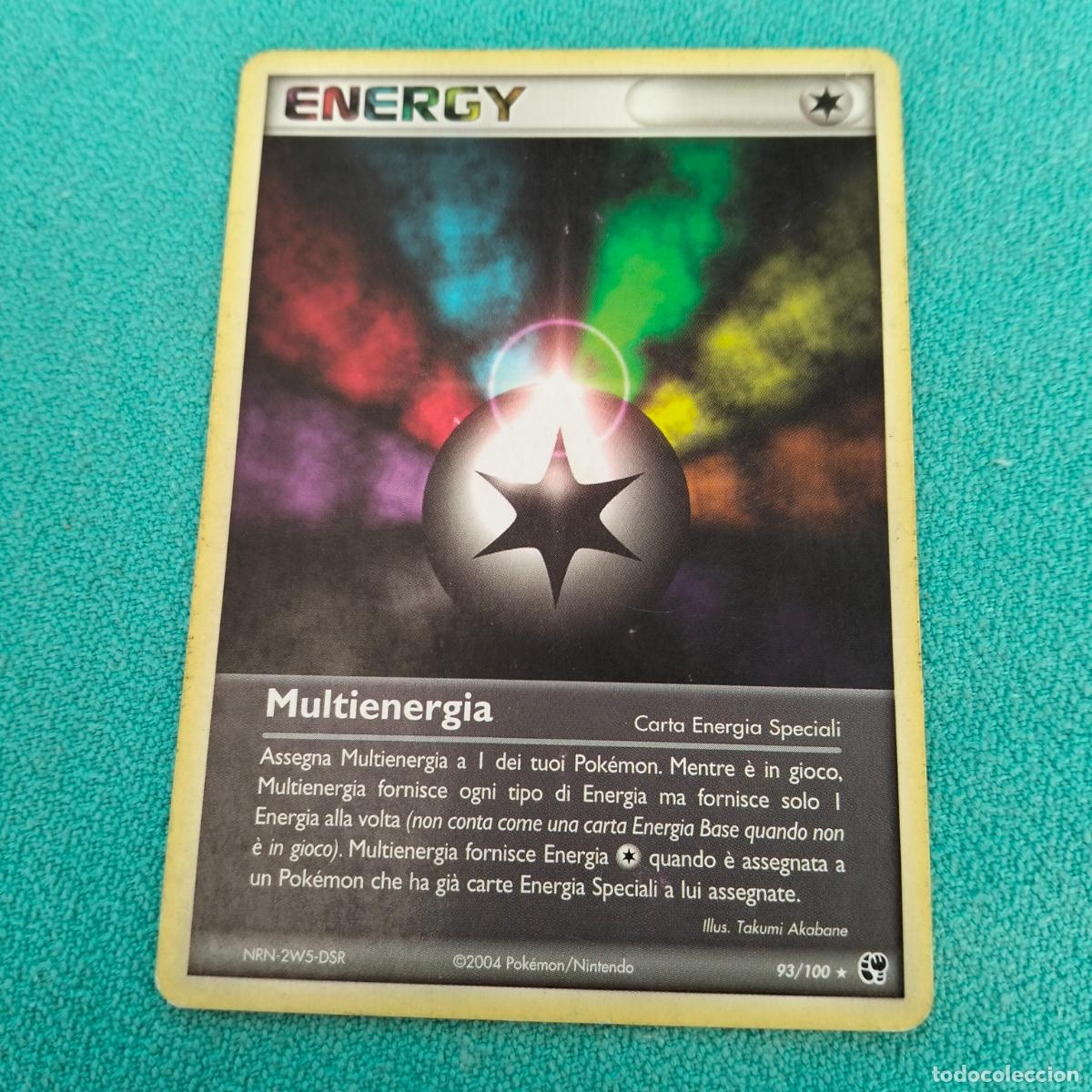 multi energy multienergia 93/100 2004 carta pok - Compra venta en  todocoleccion