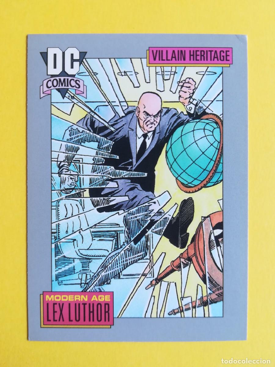 Trading cards: DC Comics 1992 Series I N&ordm; 27 de 180. Lex Luthor. - Foto 1