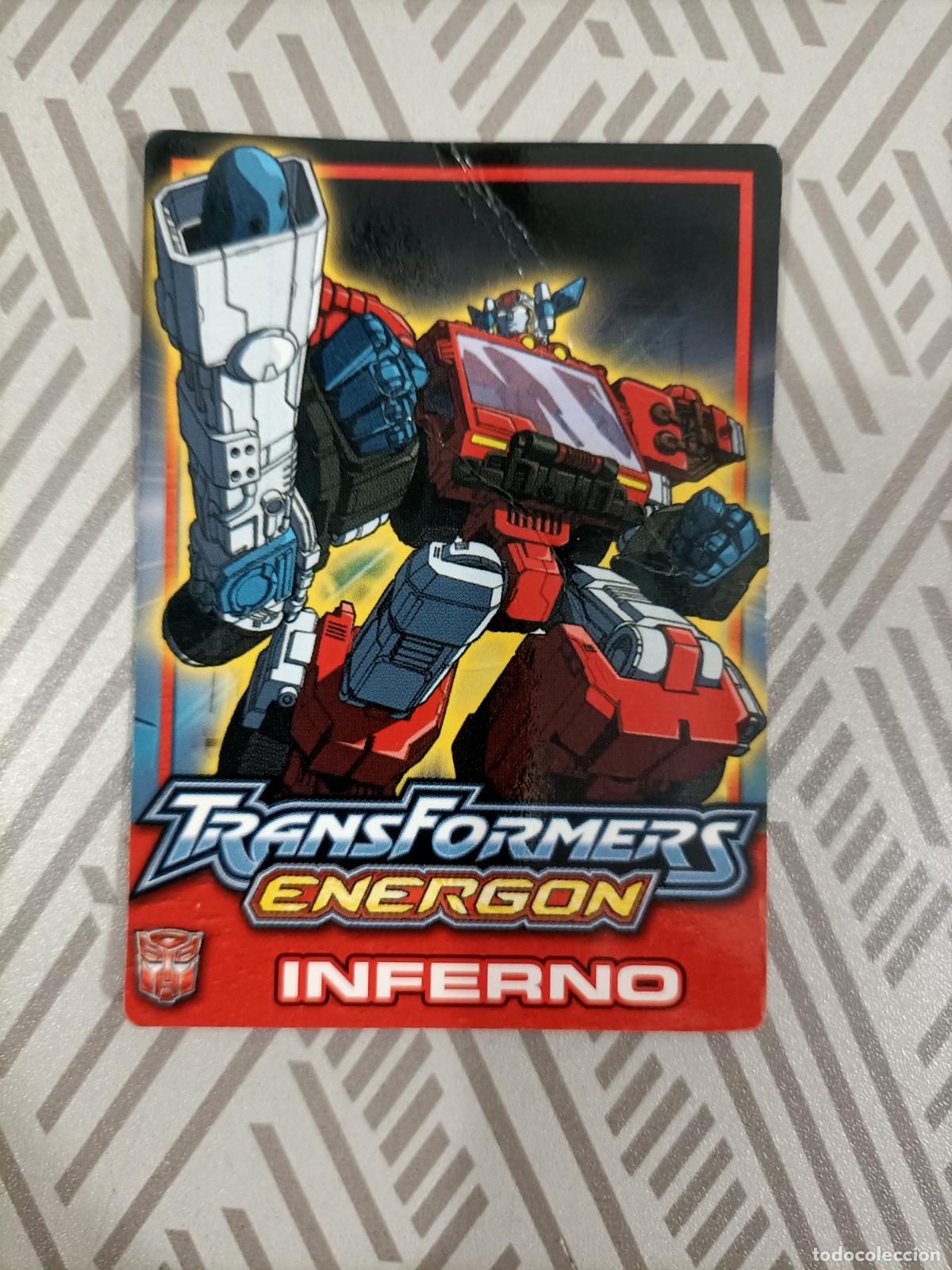 Trading cards: Cartas Transformers Energon inferno - Foto 1