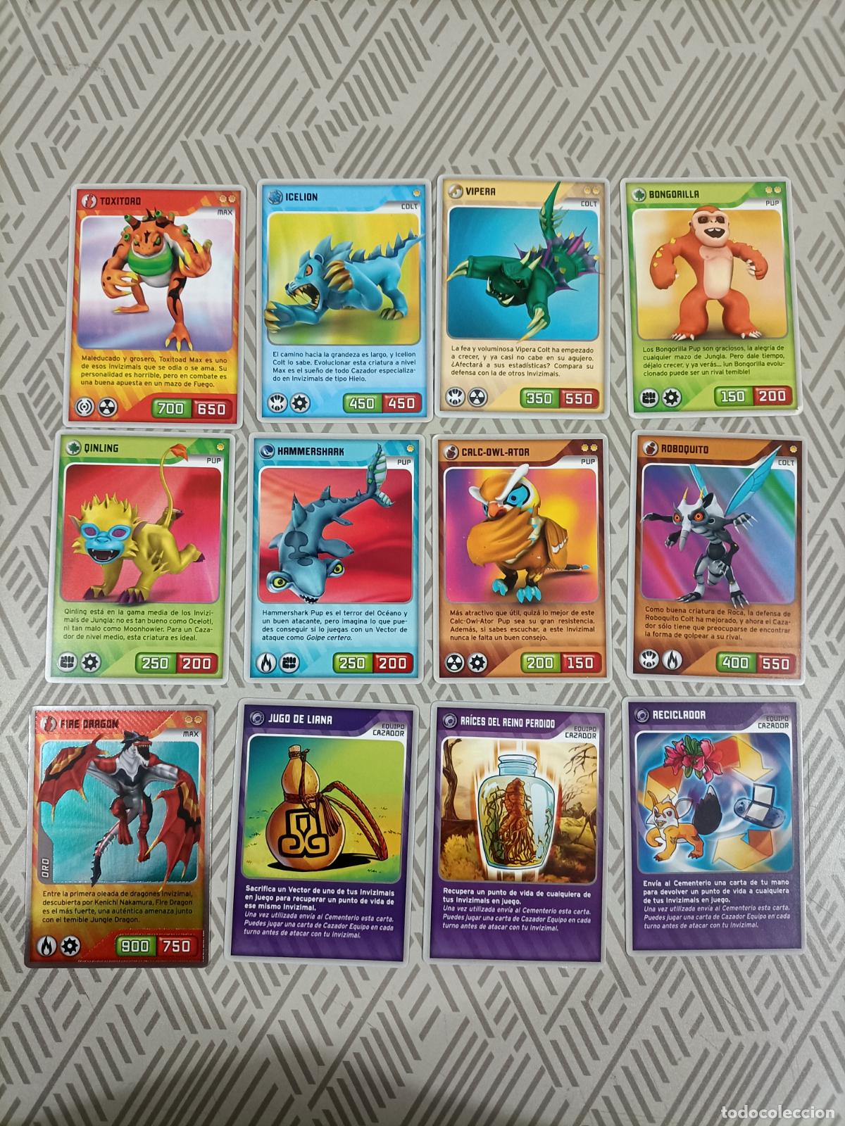 Trading cards: Cartas coleccionable Invizimals de Panini - Foto 1