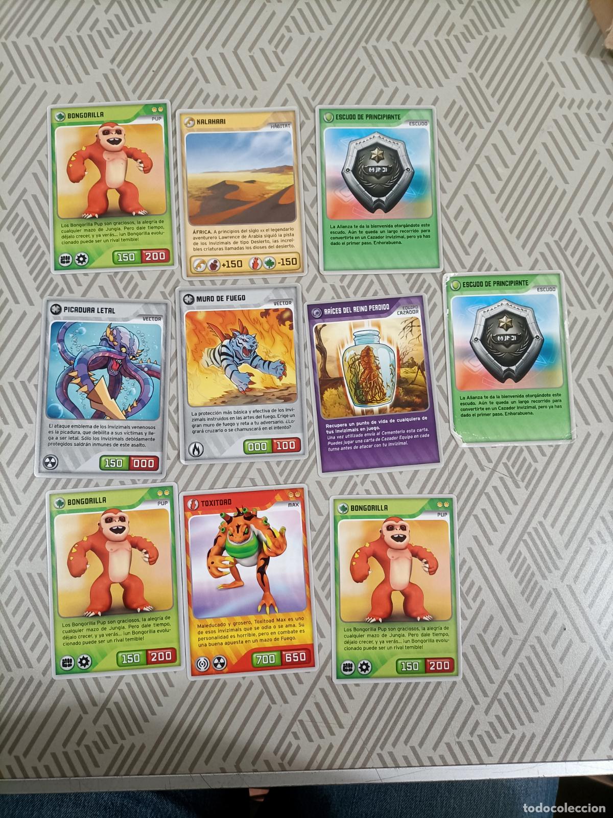 Trading cards: Cartas coleccionable Invizimals de Panini - Foto 1