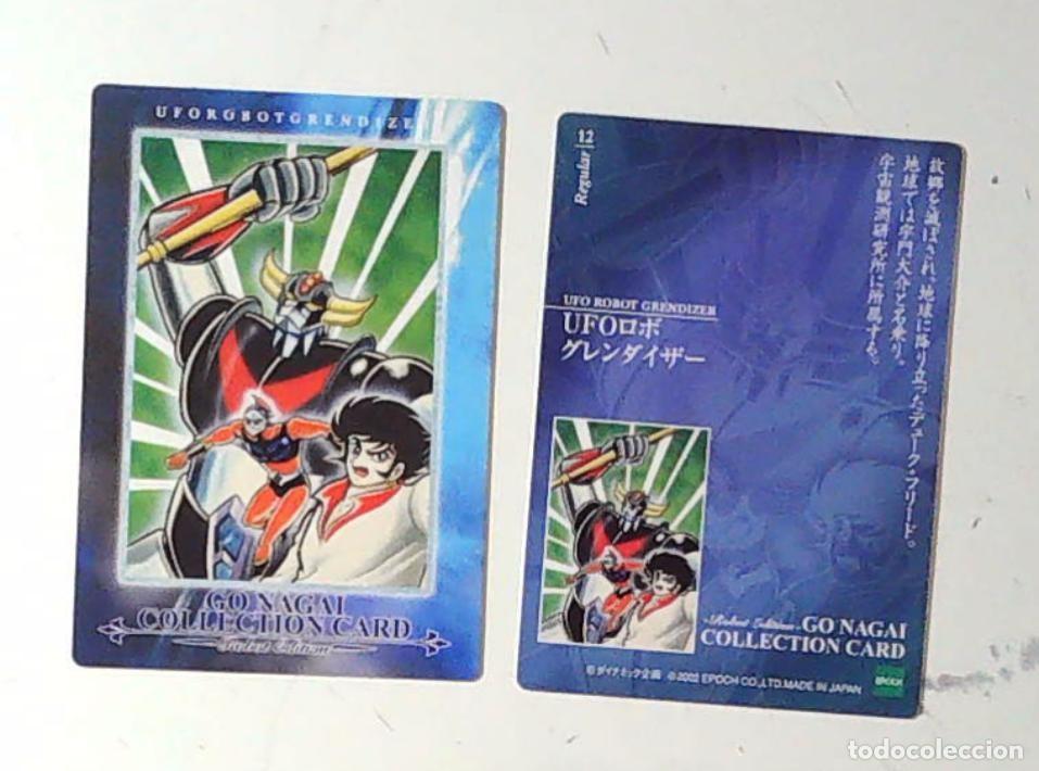 Figurine Collezionabili: TRADING CARD 2002 EPOCH GO NAGAI COLLECTION CARD ROBOT GOD GREAT MAZINGER REGULAR 12