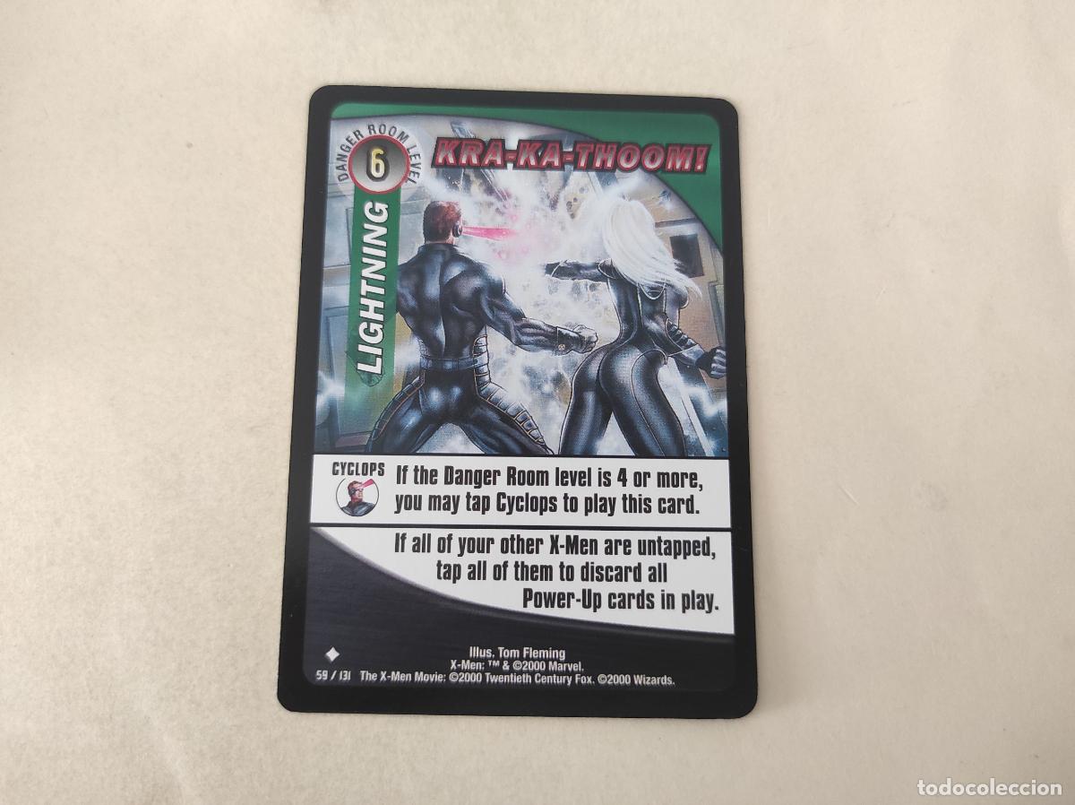 Sammelkarten: TRADING CARD DE X-MEN MOVIE XMEN N&ordm; 59 A&Ntilde;O 2000 MARVEL DE WIZARDS