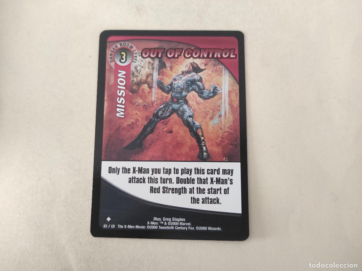 Sammelkarten: TRADING CARD DE X-MEN MOVIE XMEN N&ordm; 65 A&Ntilde;O 2000 MARVEL DE WIZARDS