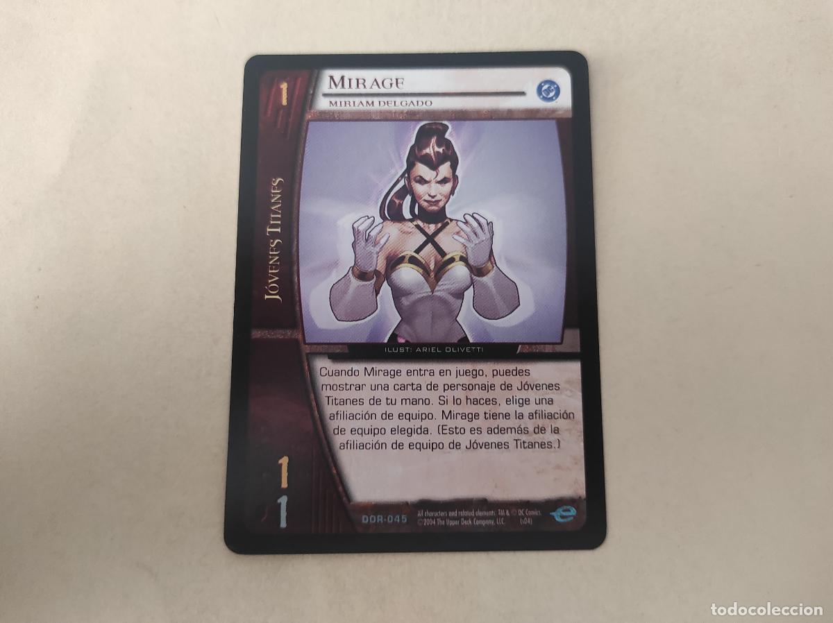 Trading cards: TRADING CARD DE SUPERHEROES DC VS SYSTEM A&Ntilde;O 2005 DE UPPER DECK - Foto 1
