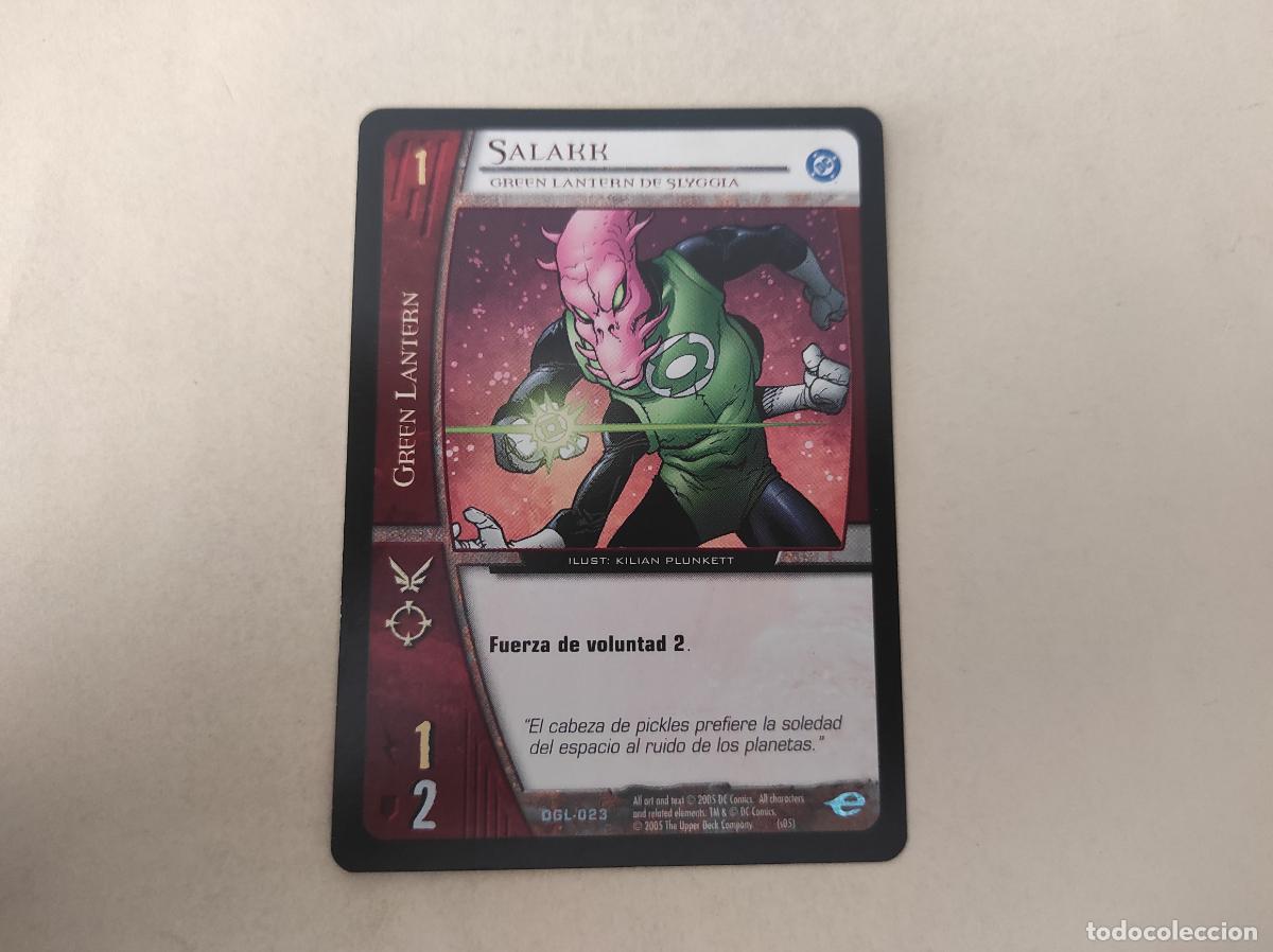 Trading cards: TRADING CARD DE SUPERHEROES DC VS SYSTEM A&Ntilde;O 2005 DE UPPER DECK - Foto 1