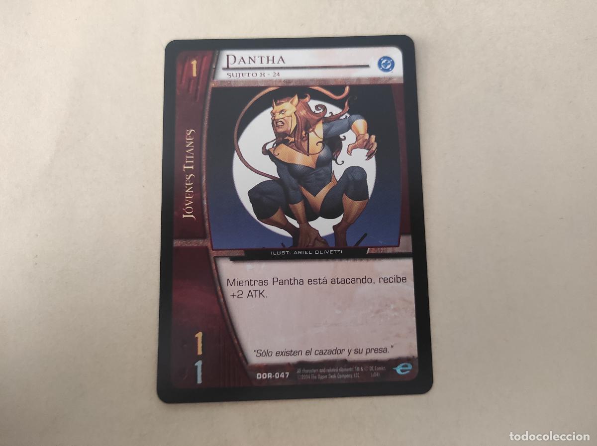 Trading cards: TRADING CARD DE SUPERHEROES DC VS SYSTEM A&Ntilde;O 2005 DE UPPER DECK - Foto 1
