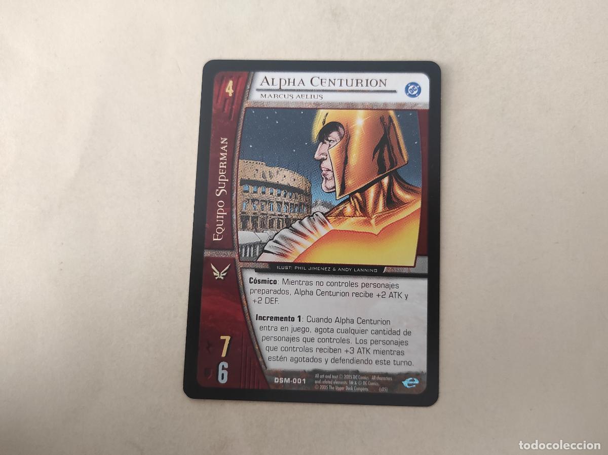 Trading cards: TRADING CARD DE SUPERHEROES DC VS SYSTEM A&Ntilde;O 2005 DE UPPER DECK - Foto 1