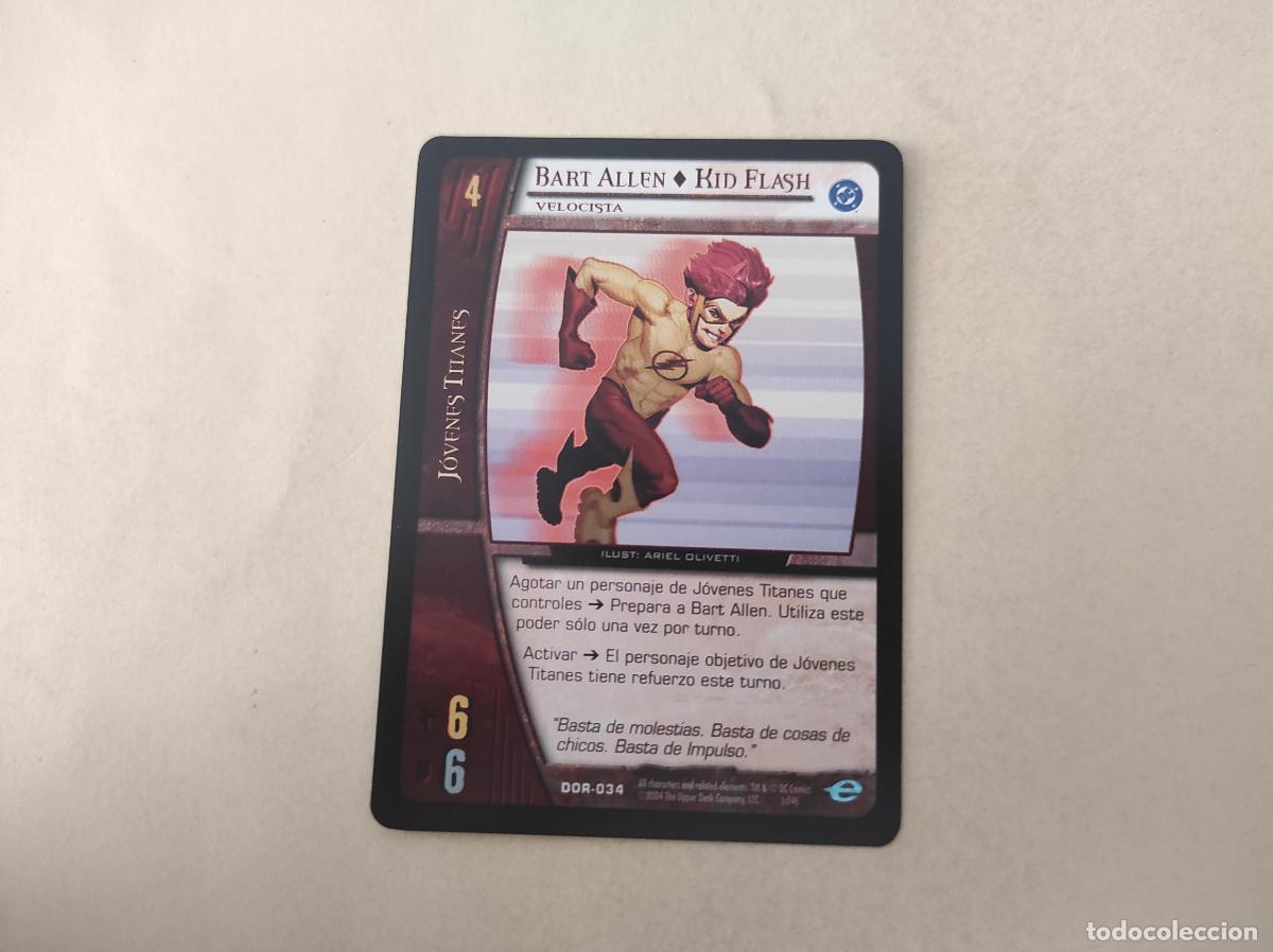 Trading cards: TRADING CARD DE SUPERHEROES DC VS SYSTEM A&Ntilde;O 2005 DE UPPER DECK - Foto 1