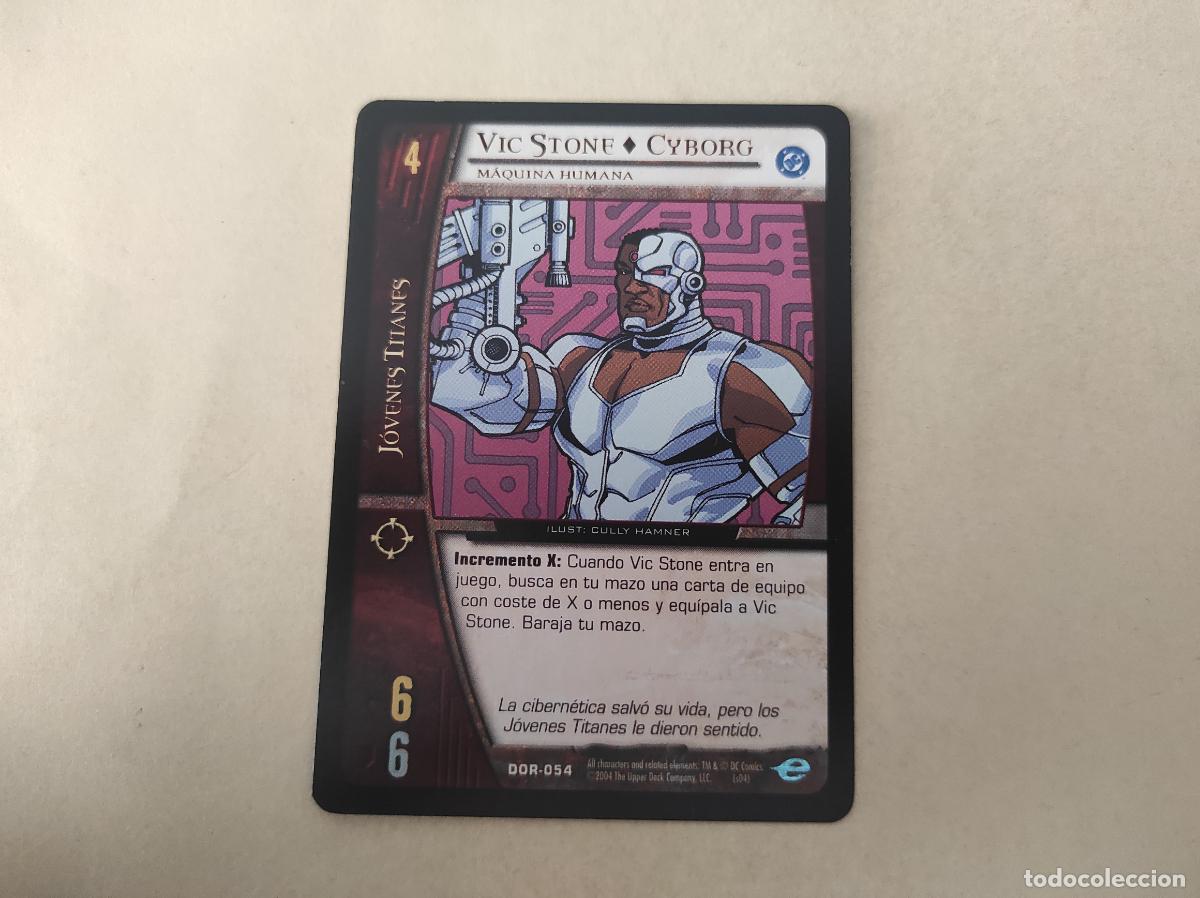 Trading cards: TRADING CARD DE SUPERHEROES DC VS SYSTEM A&Ntilde;O 2004 DE UPPER DECK - Foto 1