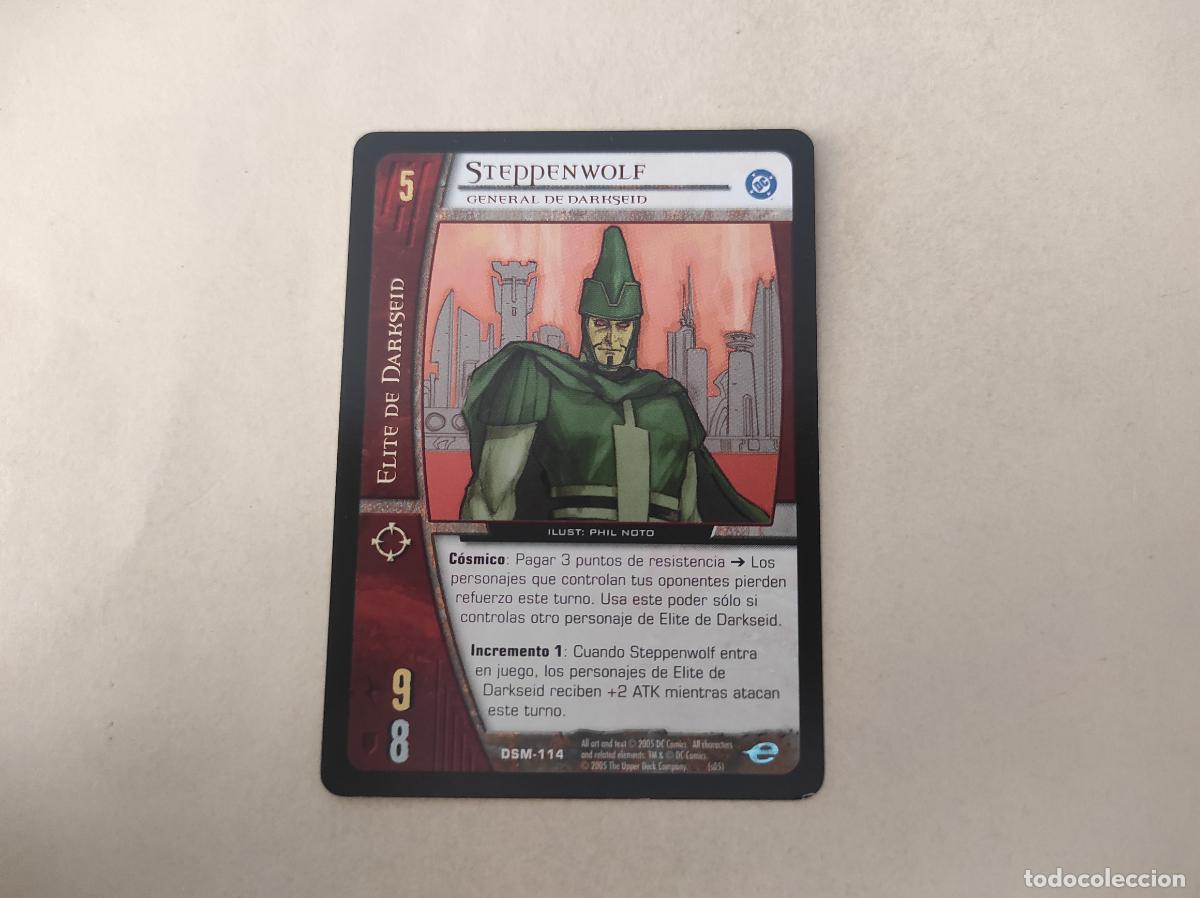 Trading cards: TRADING CARD DE SUPERHEROES DC VS SYSTEM A&Ntilde;O 2005 DE UPPER DECK - Foto 1