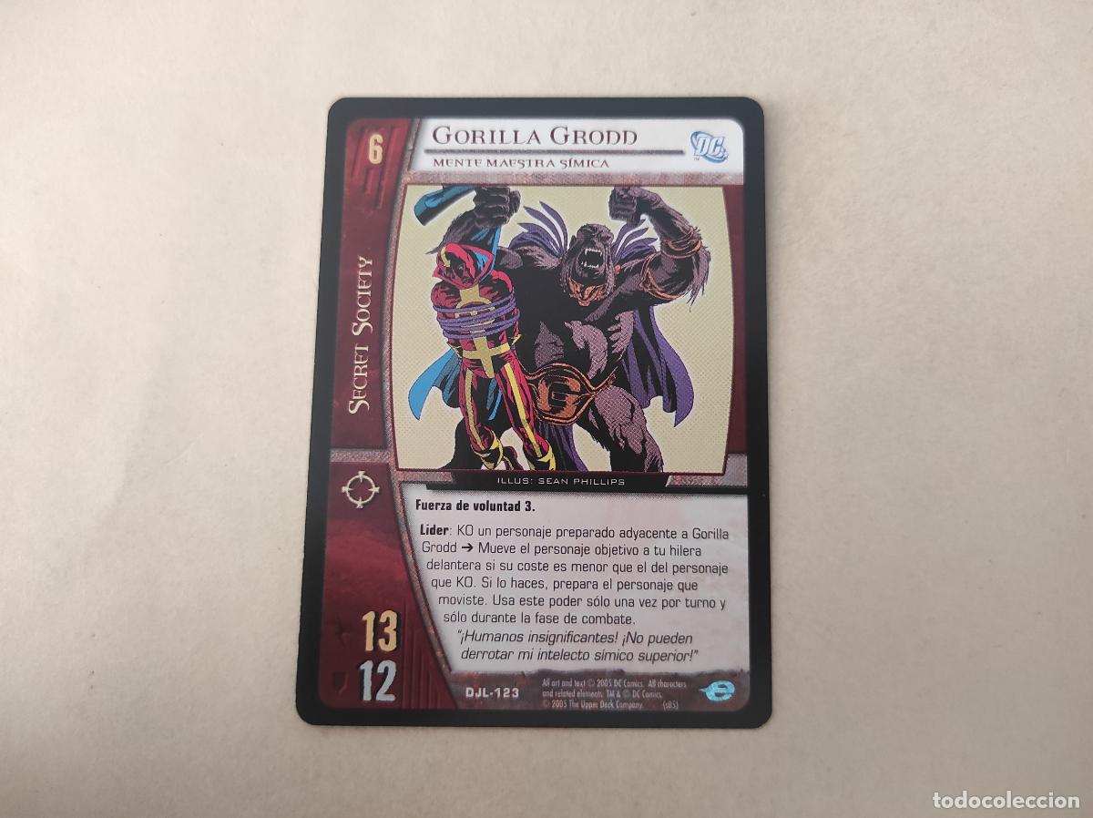 Cartas Colecion&aacute;veis: TRADING CARD DE SUPERHEROES DC VS SYSTEM A&Ntilde;O 2005 DE UPPER DECK