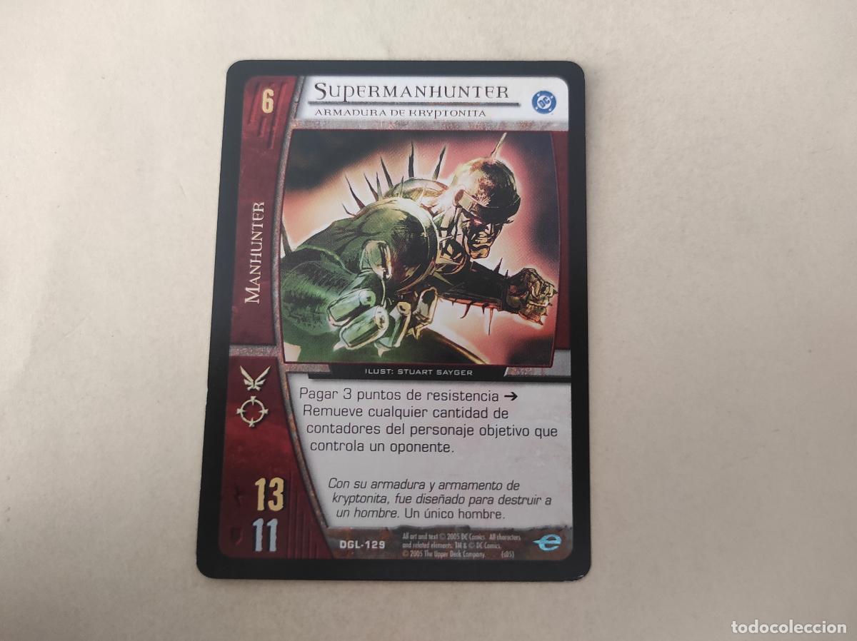 Trading cards: TRADING CARD DE SUPERHEROES DC VS SYSTEM A&Ntilde;O 2005 DE UPPER DECK - Foto 1