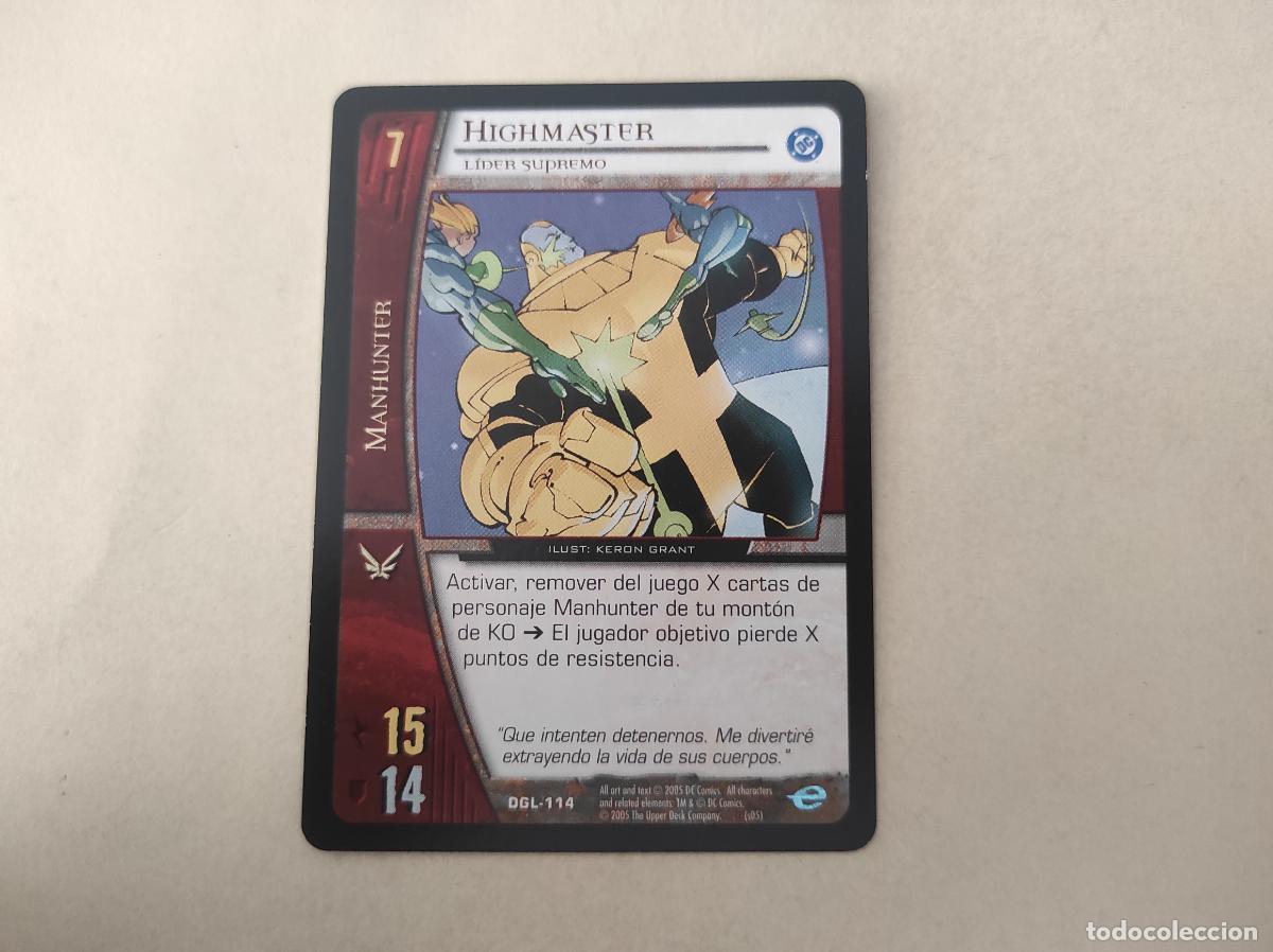 Trading cards: TRADING CARD DE SUPERHEROES DC VS SYSTEM A&Ntilde;O 2005 DE UPPER DECK - Foto 1