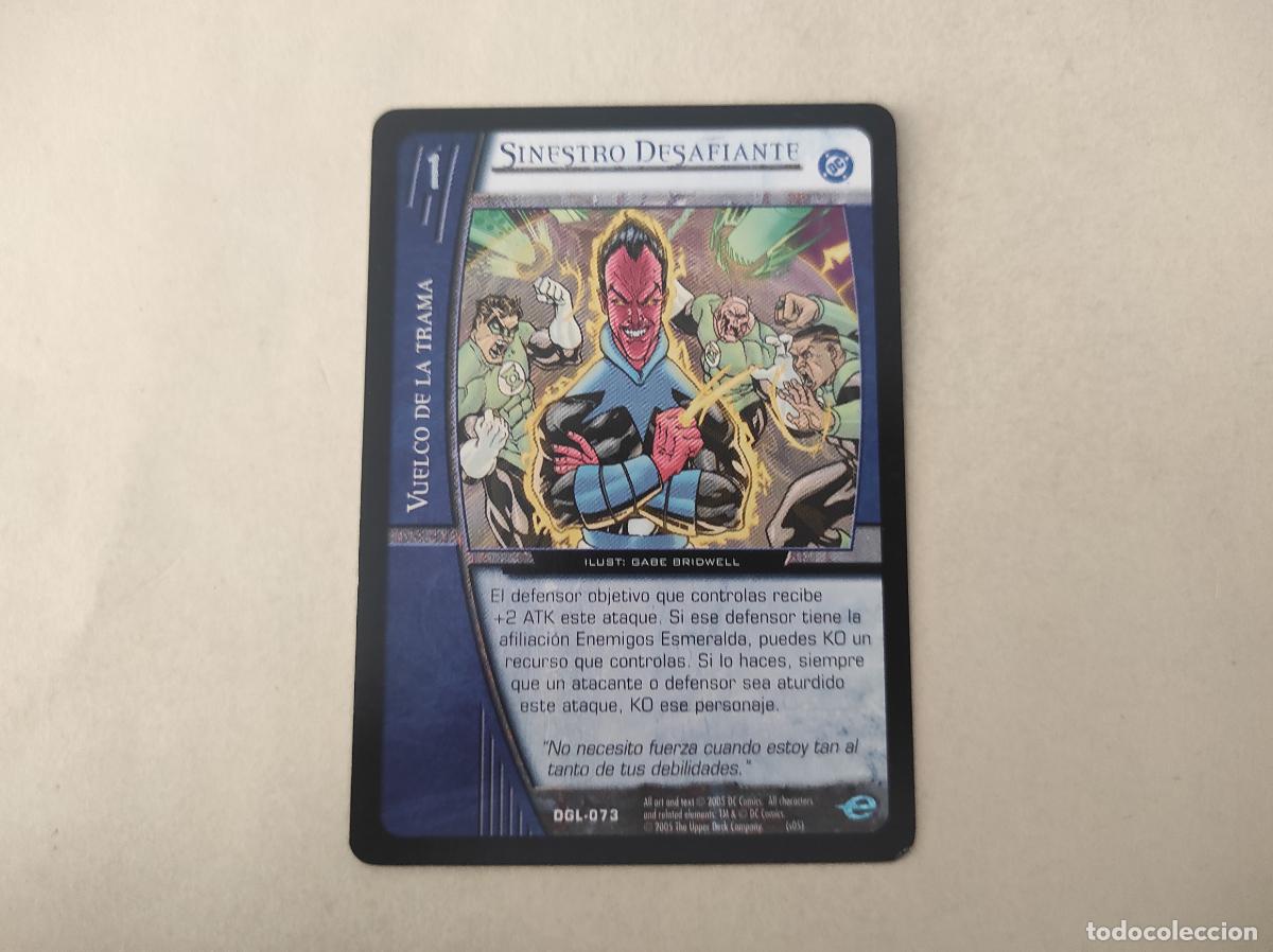 Trading cards: TRADING CARD DE SUPERHEROES DC VS SYSTEM A&Ntilde;O 2004 DE UPPER DECK - Foto 1
