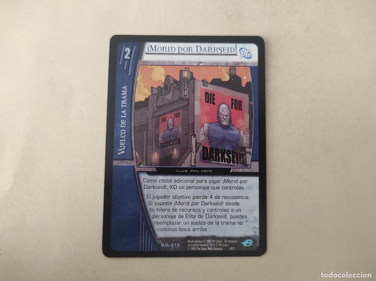 Trading cards: TRADING CARD DE SUPERHEROES DC VS SYSTEM A&Ntilde;O 2004 DE UPPER DECK - Foto 1