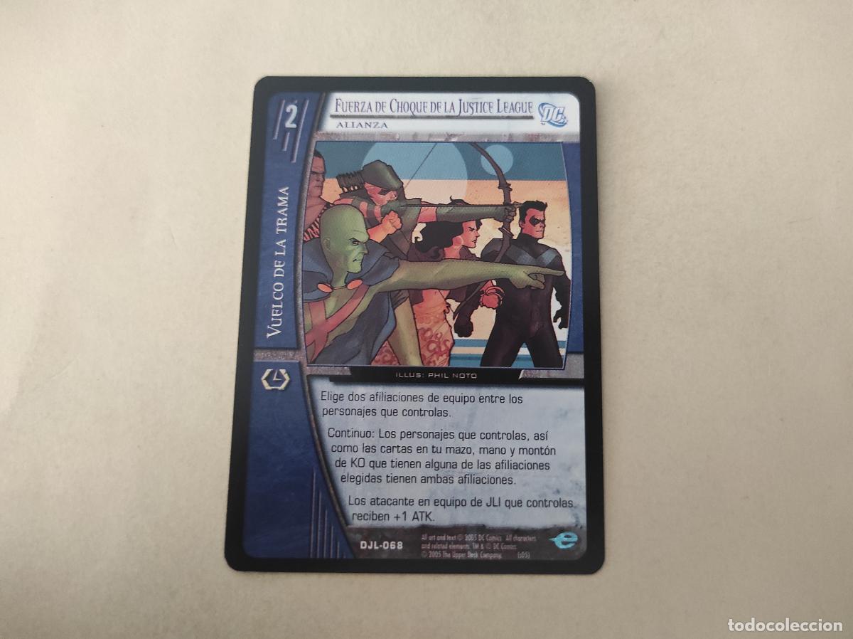 Trading cards: TRADING CARD DE SUPERHEROES DC VS SYSTEM A&Ntilde;O 2004 DE UPPER DECK - Foto 1