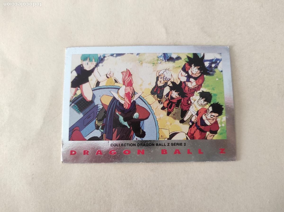 Cartas Colecion&aacute;veis: TRADING CARD DE DRAGONBALL DRAGON BALL Z SERIE 2 SILVER COLLECTION EN INGLES N&ordm; 13 A&Ntilde;O 1989 PANINI