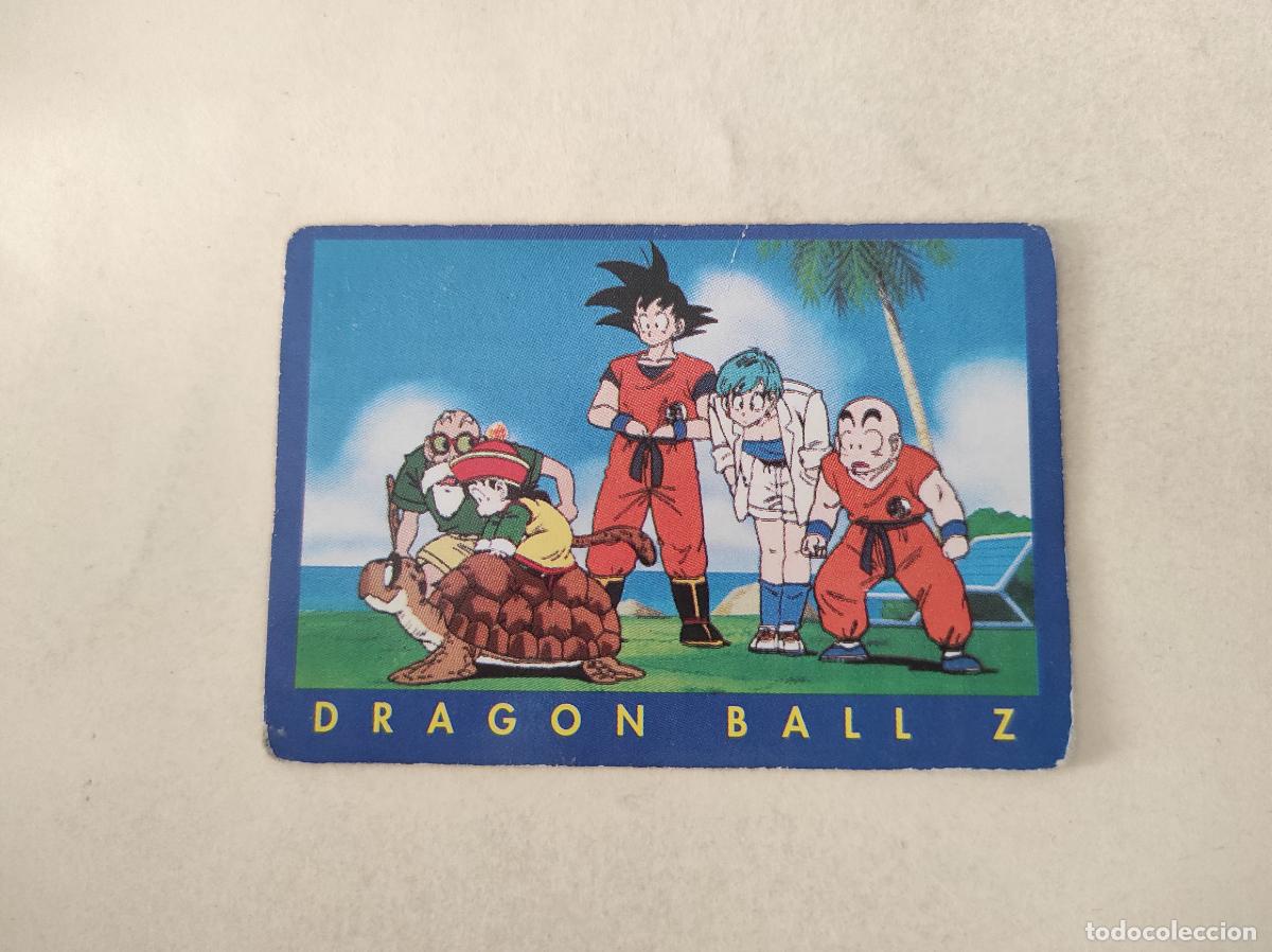 Cartas Colecion&aacute;veis: TRADING CARD DE DRAGONBALL DRAGON BALL Z SERIE 1 AZUL N&ordm; 120 A&Ntilde;O 1996 DE PANINI