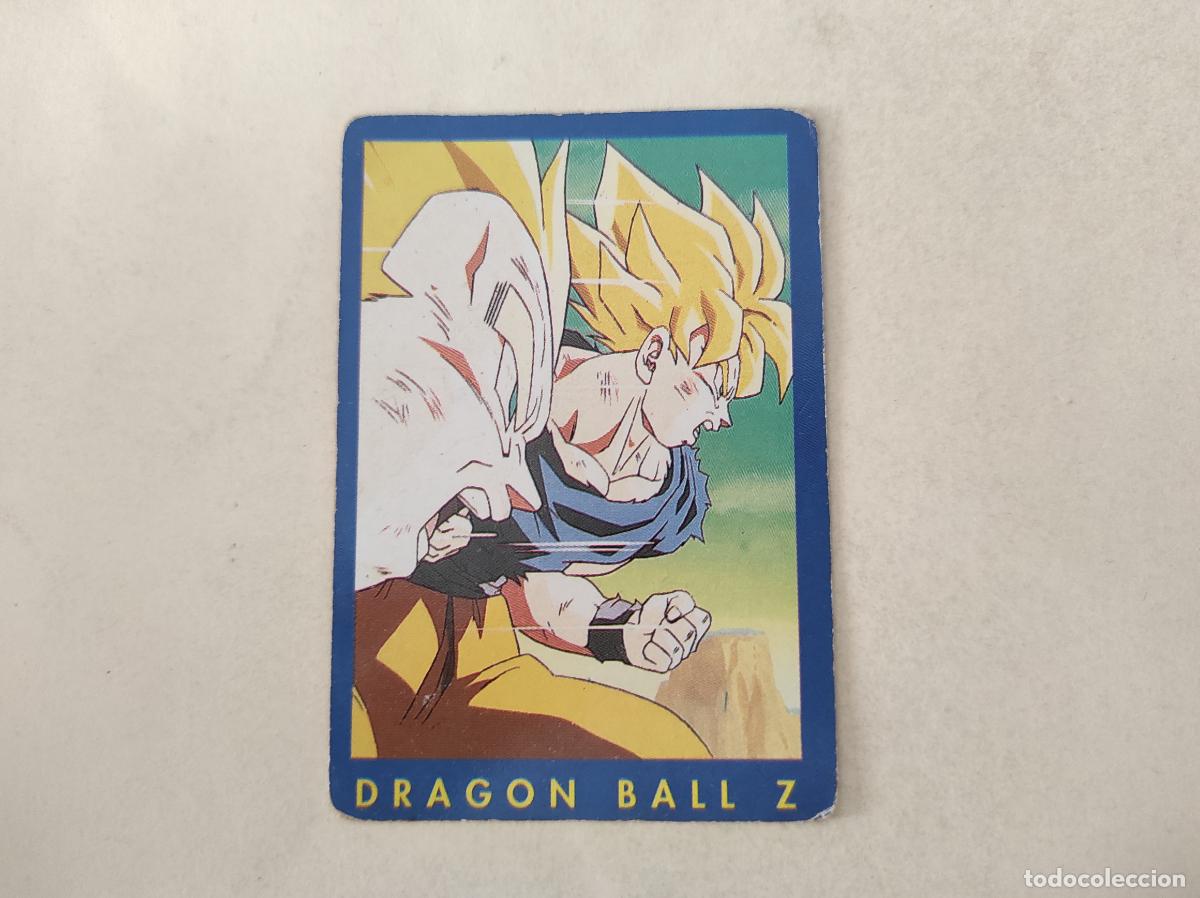 Cartas Colecion&aacute;veis: TRADING CARD DE DRAGONBALL DRAGON BALL Z SERIE 1 AZUL N&ordm; 117 A&Ntilde;O 1996 DE PANINI