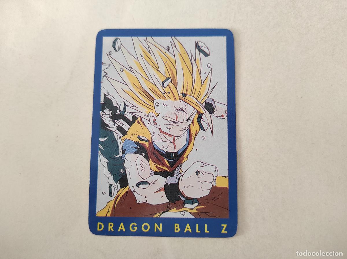 Cartas Colecion&aacute;veis: TRADING CARD DE DRAGONBALL DRAGON BALL Z SERIE 1 AZUL N&ordm; 114 A&Ntilde;O 1996 DE PANINI