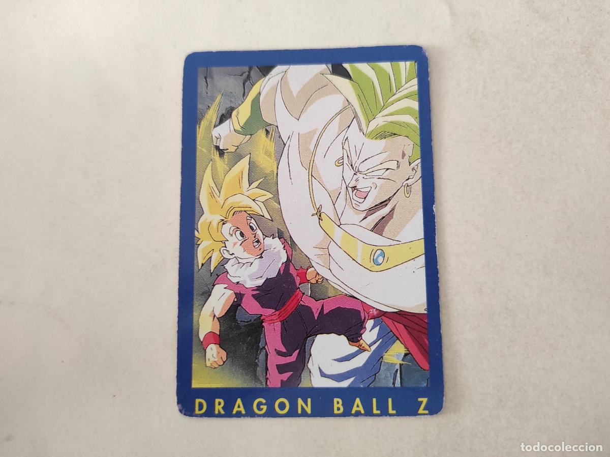 Cartas Colecion&aacute;veis: TRADING CARD DE DRAGONBALL DRAGON BALL Z SERIE 1 AZUL N&ordm; 107 A&Ntilde;O 1996 DE PANINI