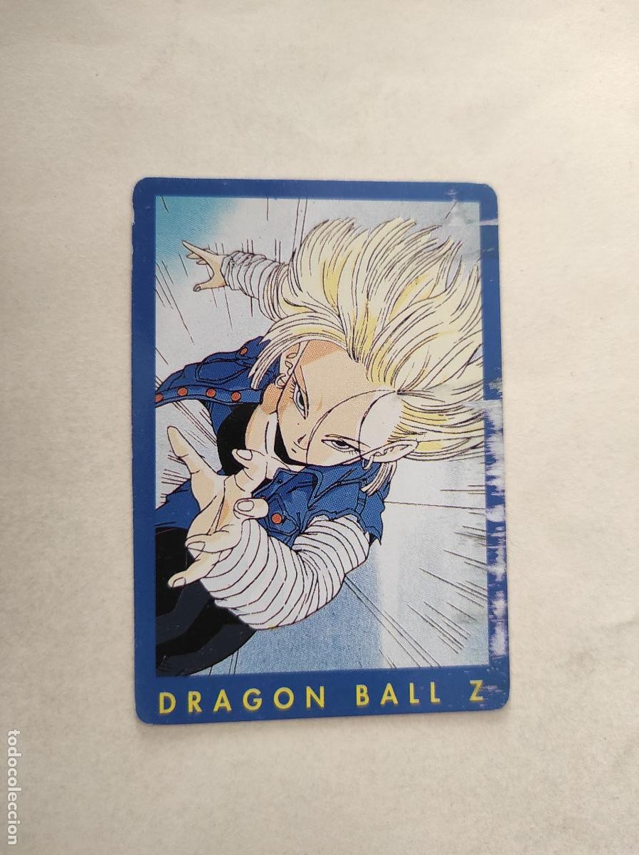 Figurine Collezionabili: TRADING CARD DE DRAGONBALL DRAGON BALL Z SERIE 1 AZUL N&ordm; 85 A&Ntilde;O 1996 DE PANINI