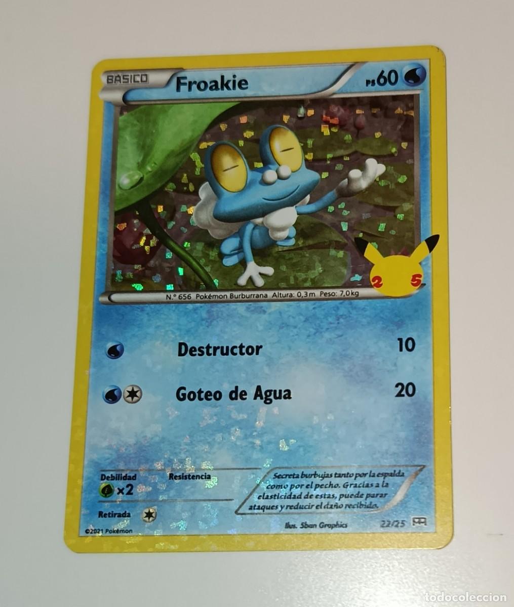 pokemon 25 aniversario macdonalds--n 22 froak - Buy Antique trading cards  on todocoleccion