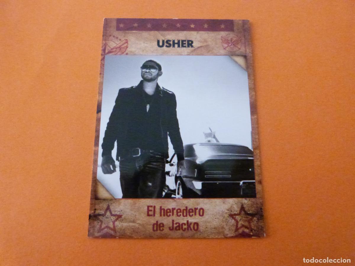 Sammelkarten: TRADING CARD DE MUSICARDS USHER N&ordm; 116 A&Ntilde;O 2010 DE PANINI