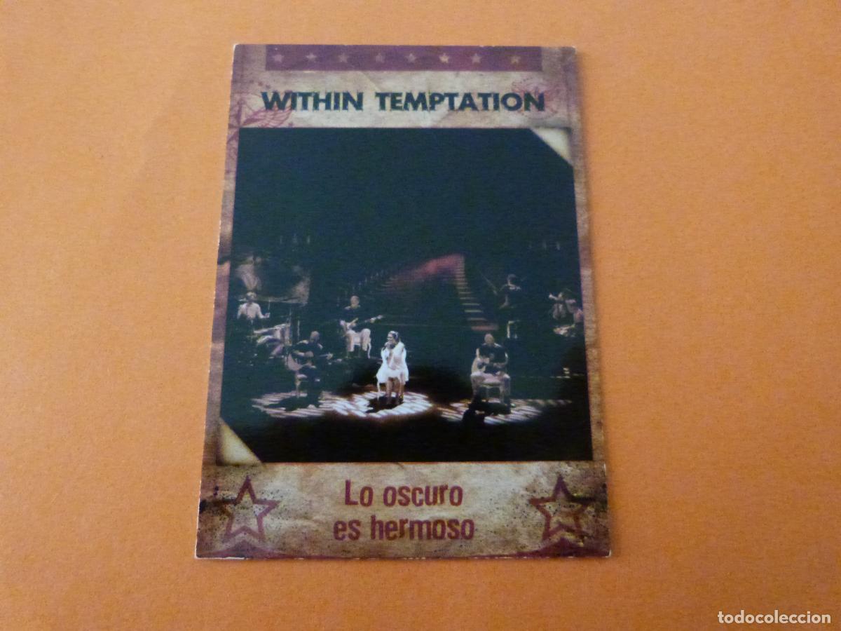 Sammelkarten: TRADING CARD DE MUSICARDS WITHIN TEMPTATION N&ordm; 117 A&Ntilde;O 2010 DE PANINI
