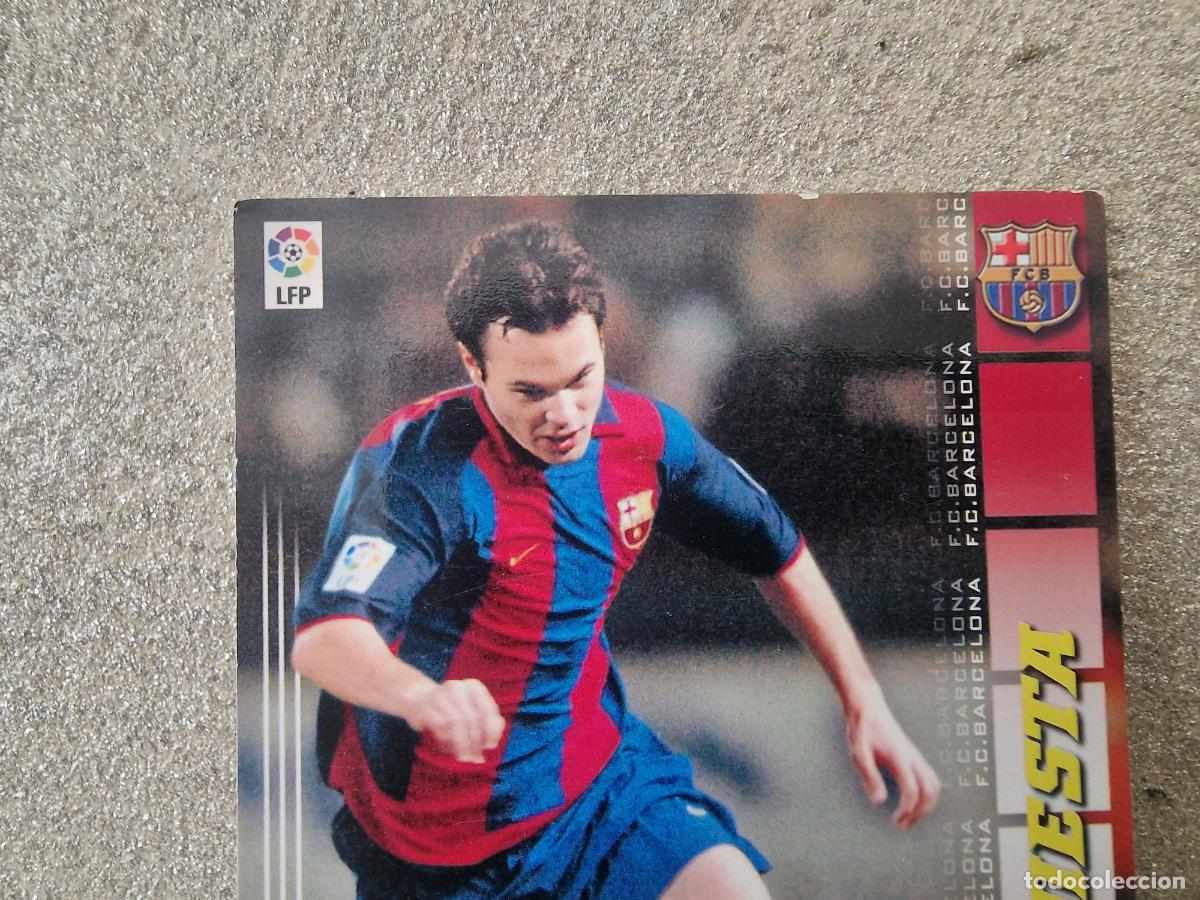 Trading cards: INIESTA MEGACRACKS 2004 2005 - Foto 2