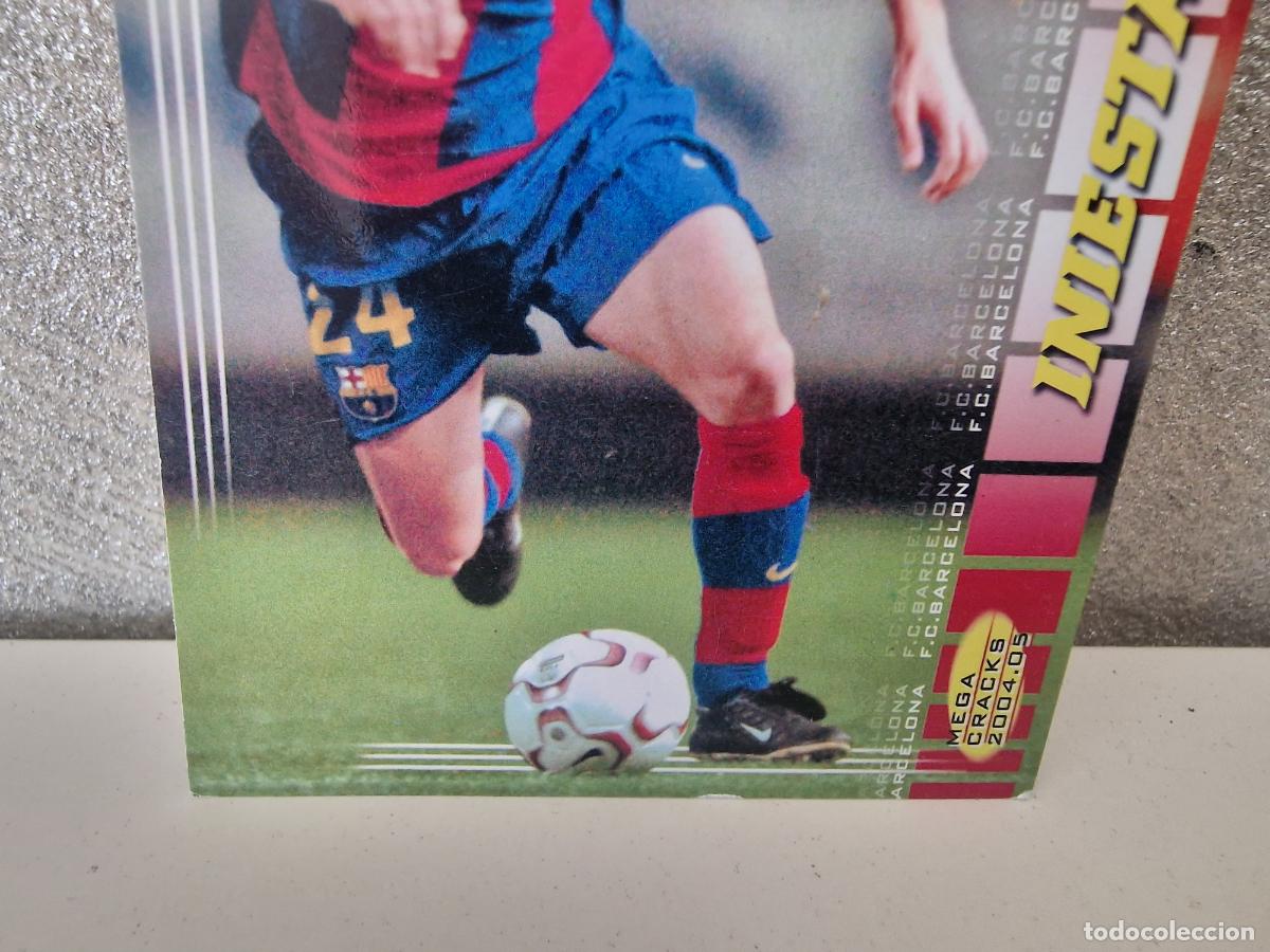 Trading cards: INIESTA MEGACRACKS 2004 2005 - Foto 3