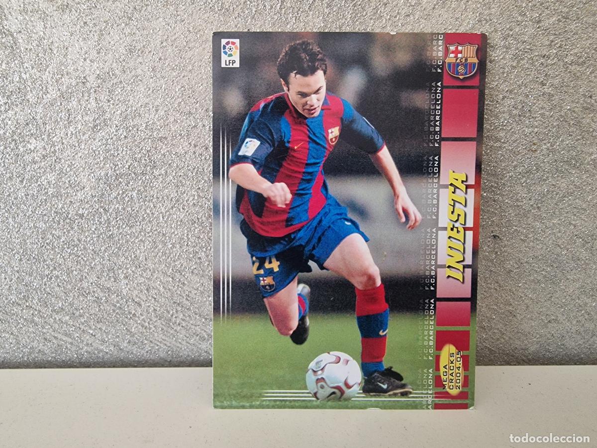 Trading cards: INIESTA MEGACRACKS 2004 2005 - Foto 1