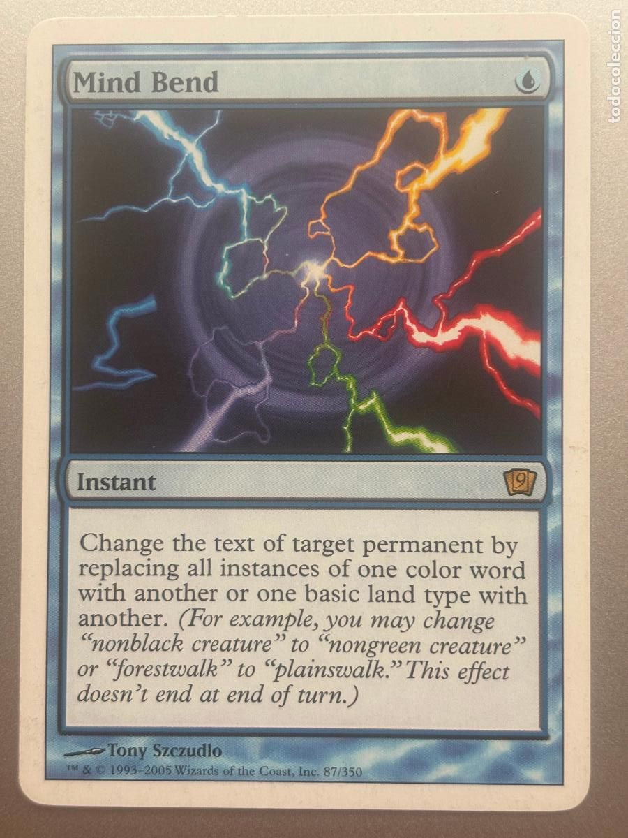 Trading cards: MAGIC THE GATHERING - MIND BEND ( NINTH EDITION ) - Foto 1