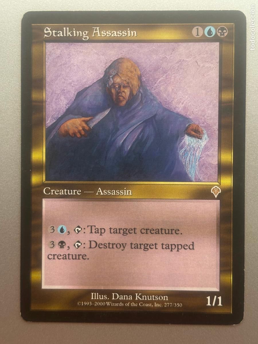 Trading cards: MAGIC THE GATHERING - STALKING ASSASSIN ( INVASION ) - Foto 1