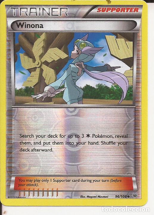 Trading cards: CARTA POKEMON WINONA - Foto 1