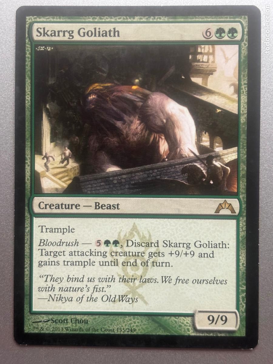 Trading cards: MAGIC THE GATHERING - SKARRG GOLIATH ( GATECRASH ) - Foto 1