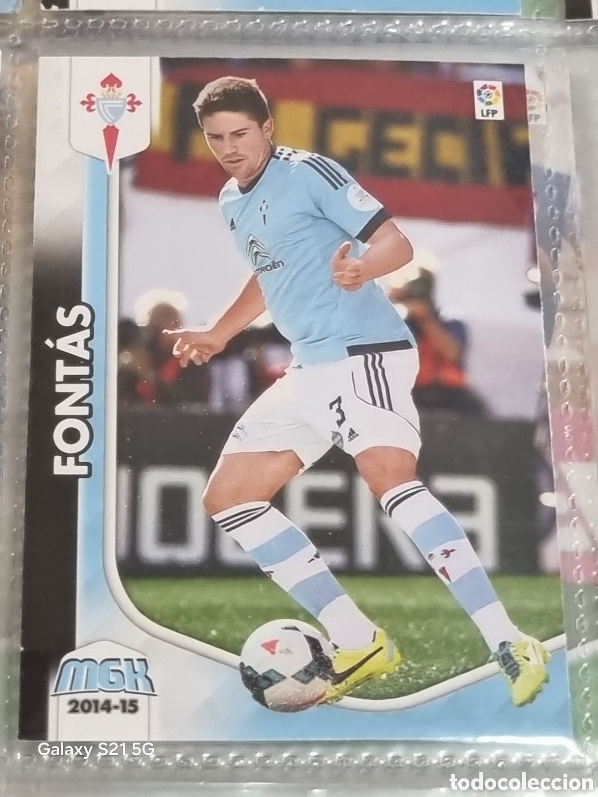 Trading cards: 77 - FONT&Aacute;S , CELTA MEGACRACKS 2014-2015 - Foto 1