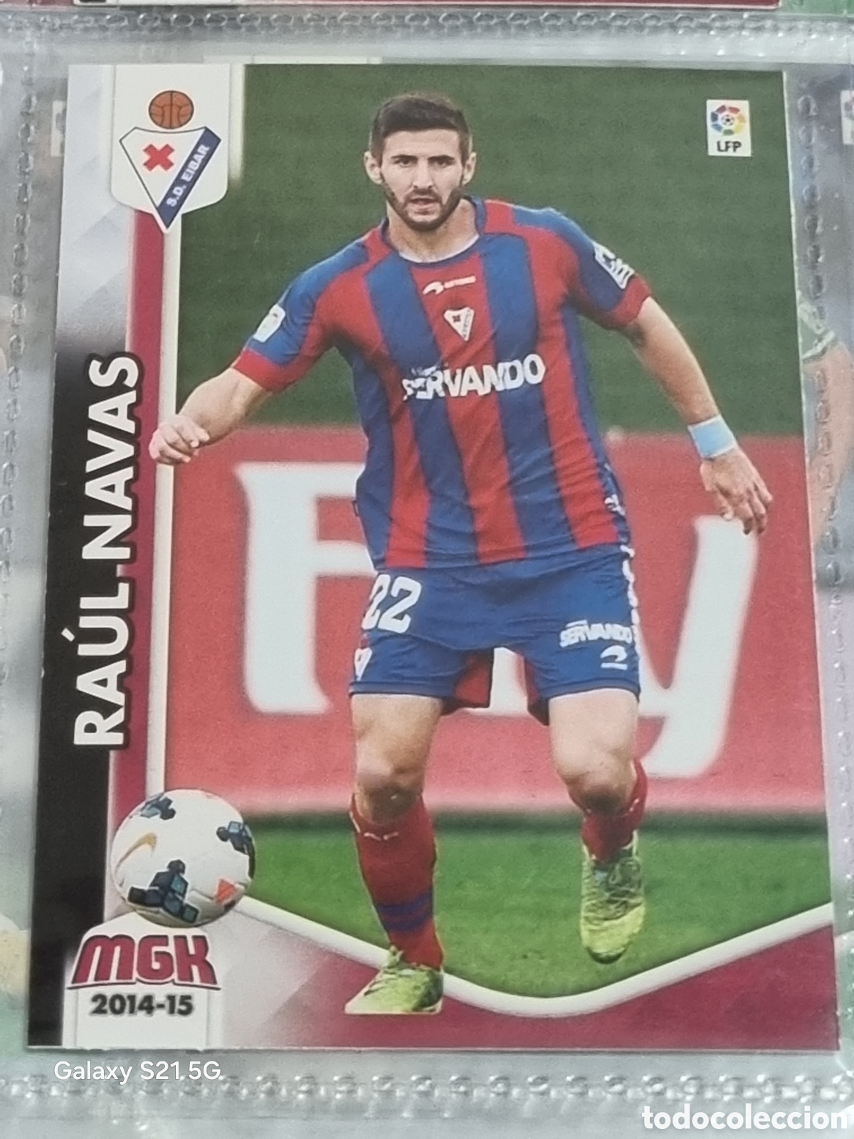 132 - RAUL NAVAS , EIBAR MEGACRACKS 2014-2015