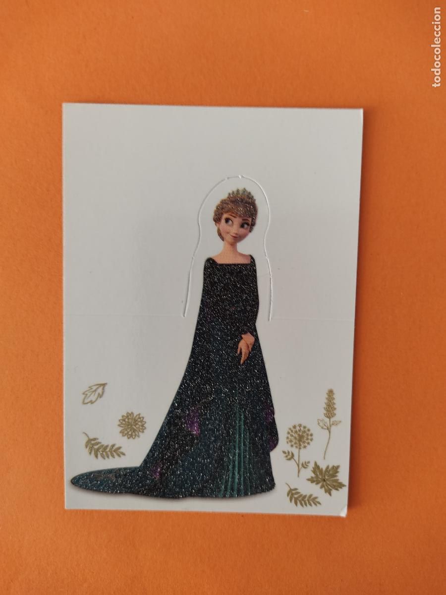 Trading cards: TRADING CARD DE FROZEN II CRYSTAL LETRA C33 A&Ntilde;O 2021 DEL ALBUM FROZEN II CRYSTAL DE PANINI