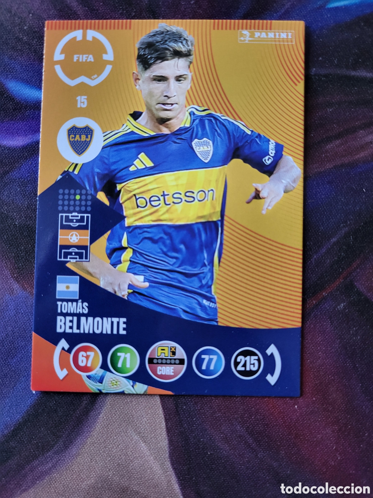 Trading cards: 15 Tomas Belmonte / FIFA Club World Cup 2025