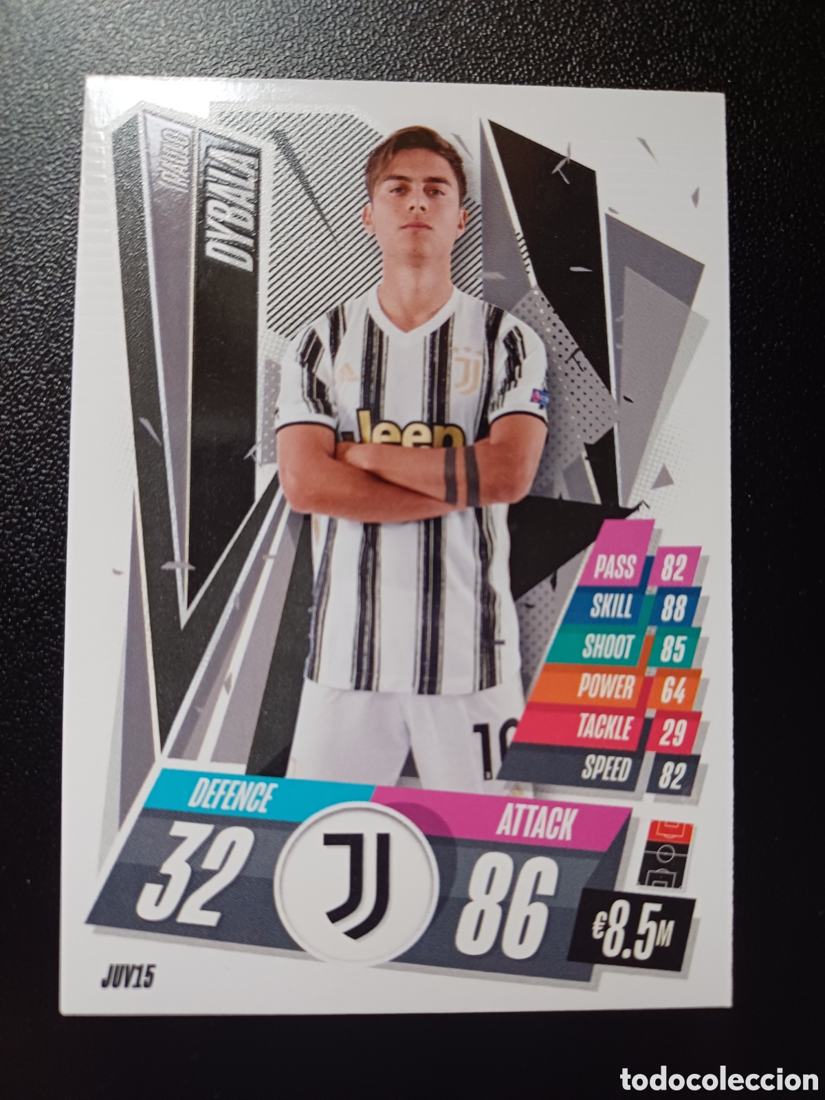 Sammelkarten: #JUV15 PAULO DYBALA JUVENTUS TOPPS MATCH ATTAX 2020-21
