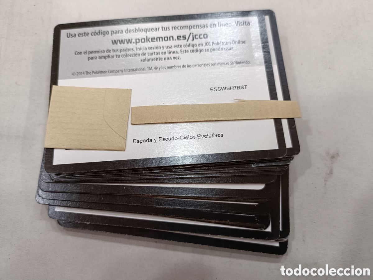 Trading cards: 50 C&oacute;digos online Pok&eacute;mon sin usar - Foto 1