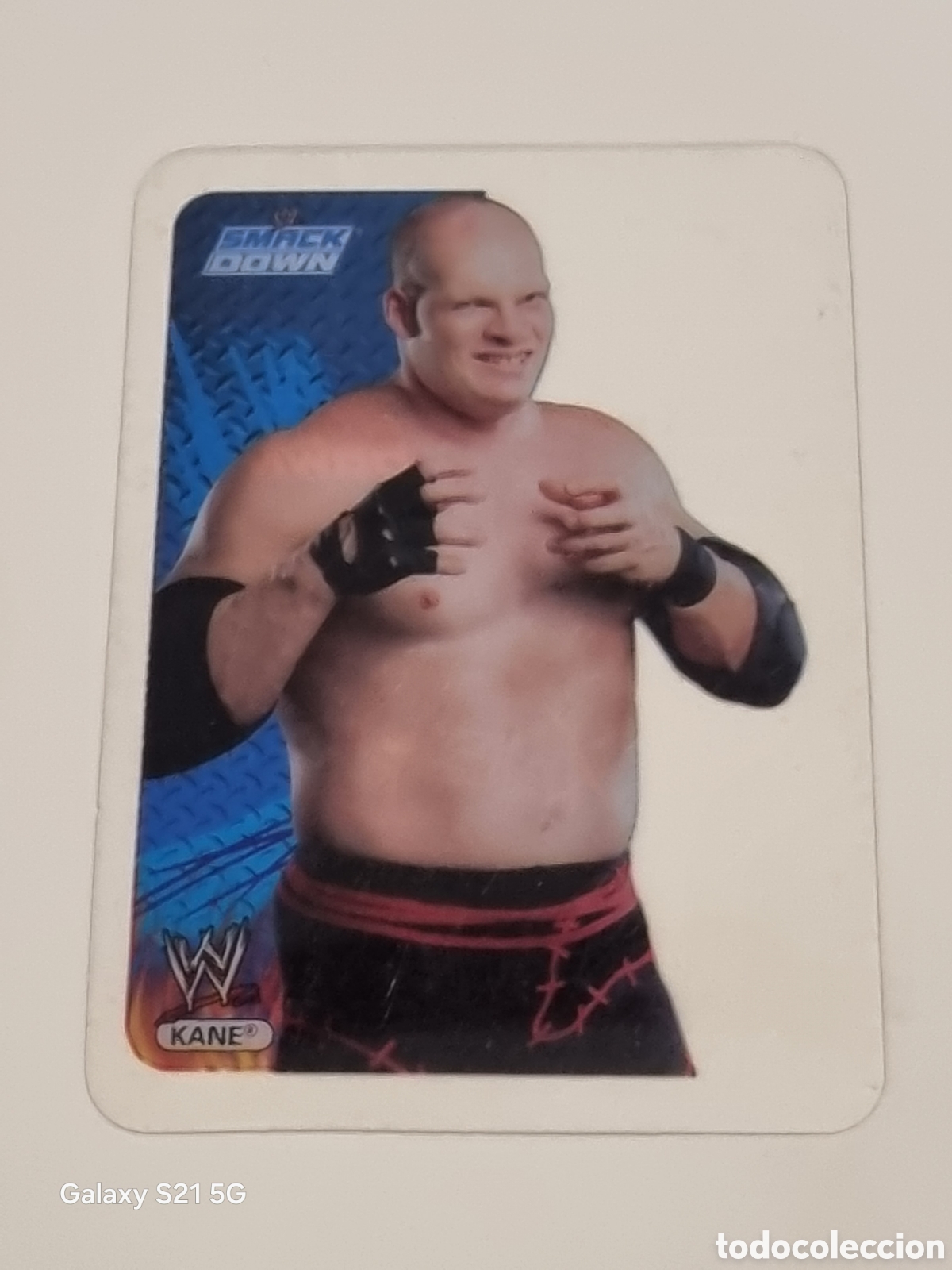 Trading cards: 16 - KANE - LAMINCARDS PRESSING CATCH SMACK DOWN 2007 - Foto 1