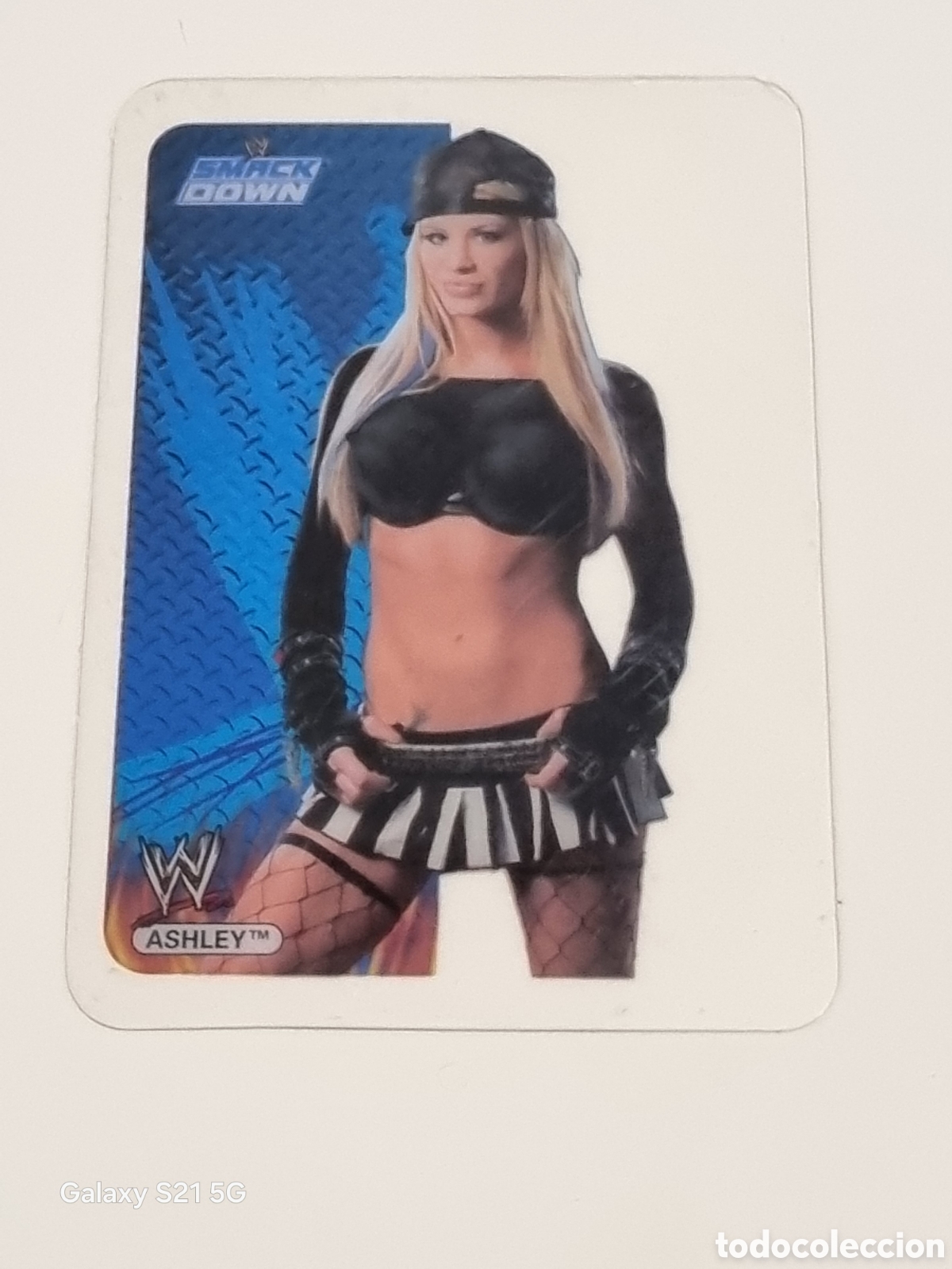 Trading cards: 28 - ASHLEY - LAMINCARDS PRESSING CATCH SMACK DOWN 2007 - Foto 1