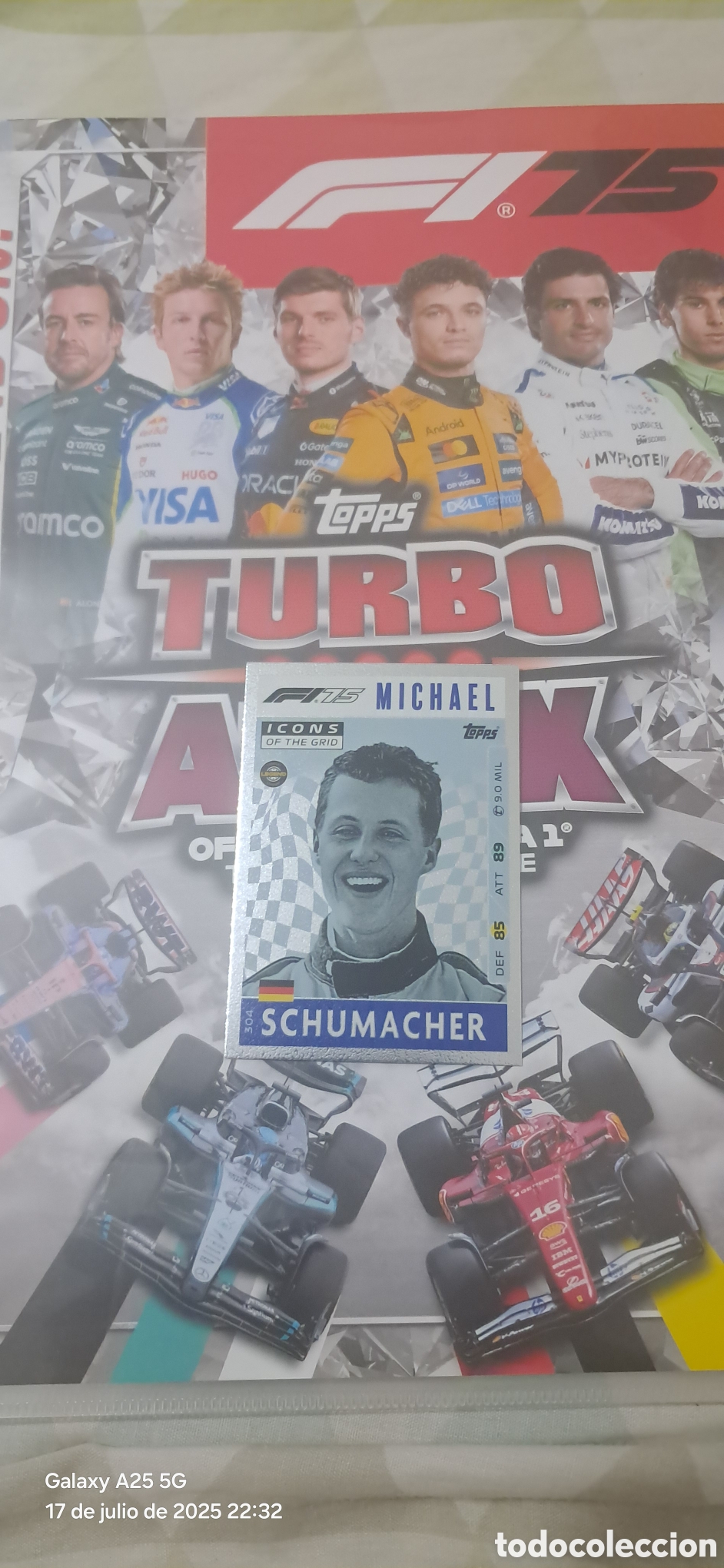 Trading Cards: FORMULA 1 MICHAEL SCHUMACHER