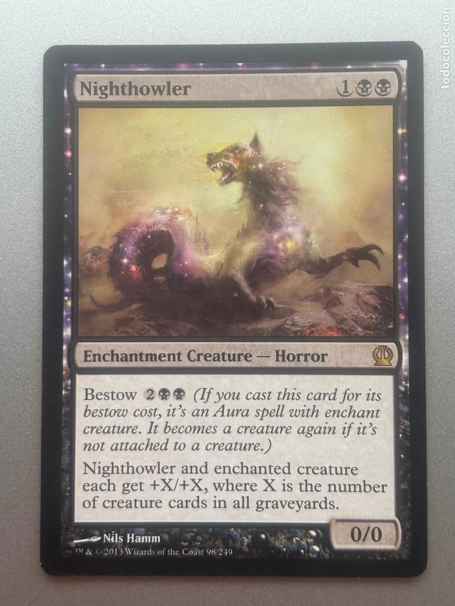 Trading cards: MAGIC THE GATHERING - NIGHTHOWLER ( THEROS ) - Foto 1